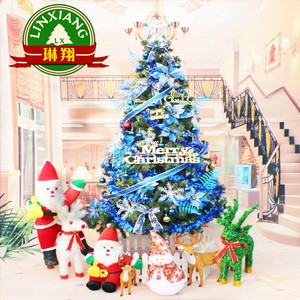 圣诞节装饰1.5米1.8米2.1米2.4米3米圣诞树套餐家用大型 豪华套装