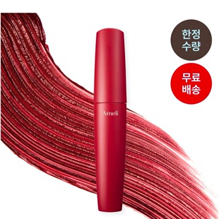 ameli睫毛膏本土韩国新品卷翘纤长浓密防水红管不晕染momentum红