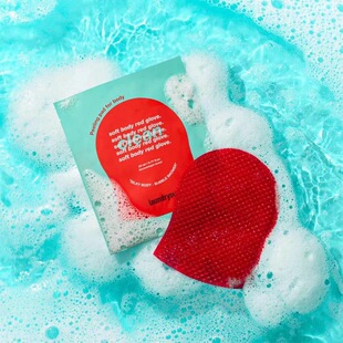 laundryou硅胶手套搓澡韩国新品去角质洗澡细滑沐浴露清洁一次性