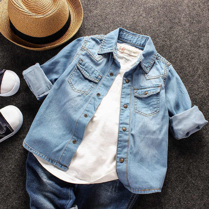 Chemise garcon à manche longue - Ref 2080943 Image 4