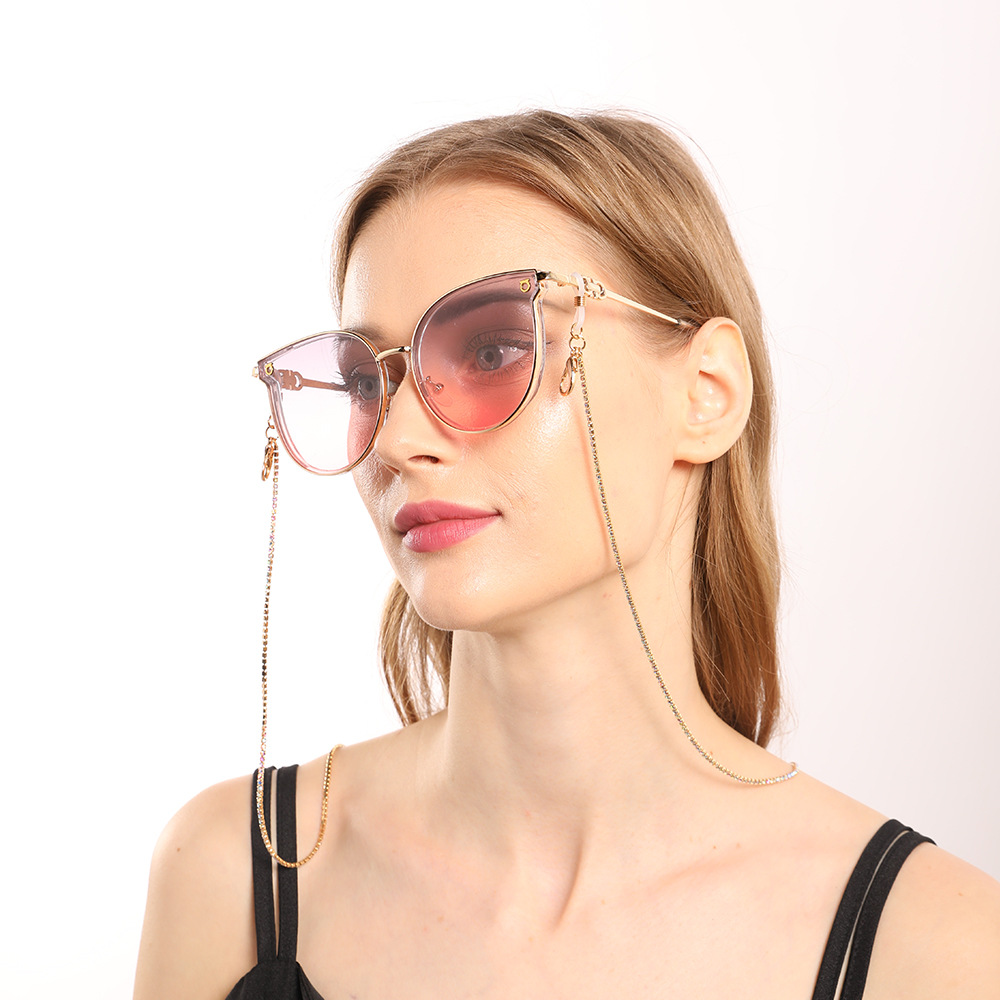 New Diamond-Embedded Eyeglass Chain & Anti-Lost Mask Lanyard