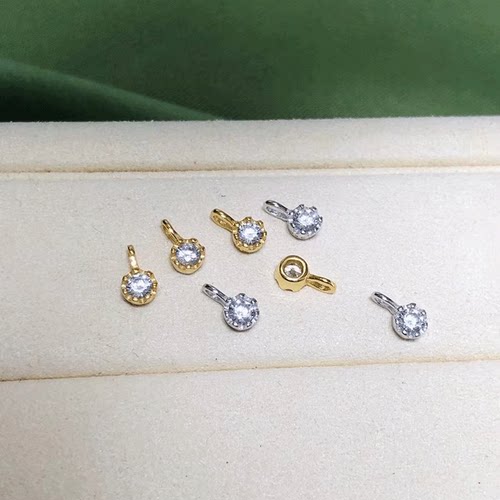 DIY手工材料S925银王妃项链隔饰