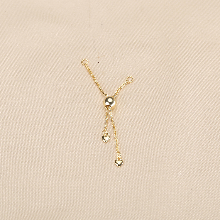 diy手工纯银珍珠肖邦链调节扣