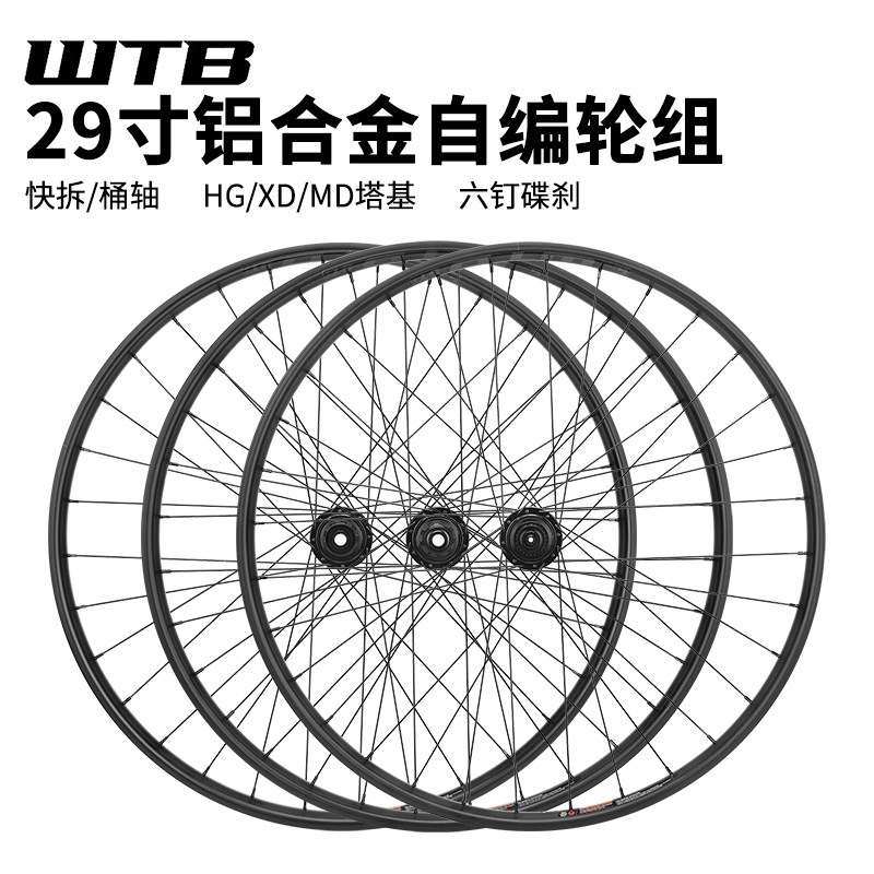 WTB山地自行车桶轴轮组29寸