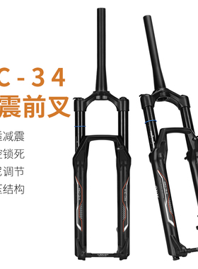 DNM 山地自行车气压避震前叉桶轴BOOST规格减震叉XC越野避震器