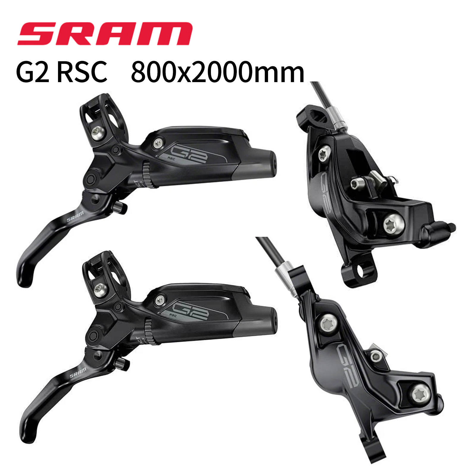 SRAM四活塞油刹前后刹车