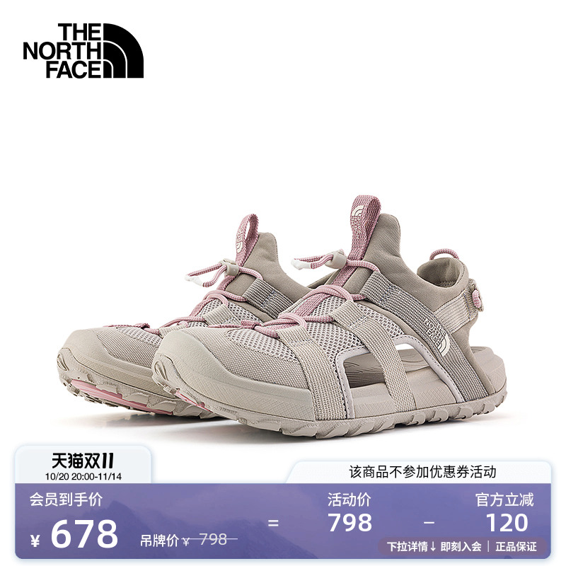 北面女轻便户外溯溪鞋凉鞋