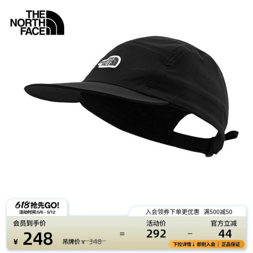 北面男女同款运动鸭舌帽
