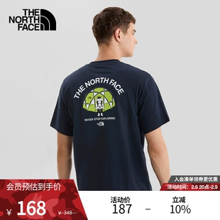 上新 T恤情侣款 7WE1 TheNorthFace北面短袖 户外舒爽透气春季