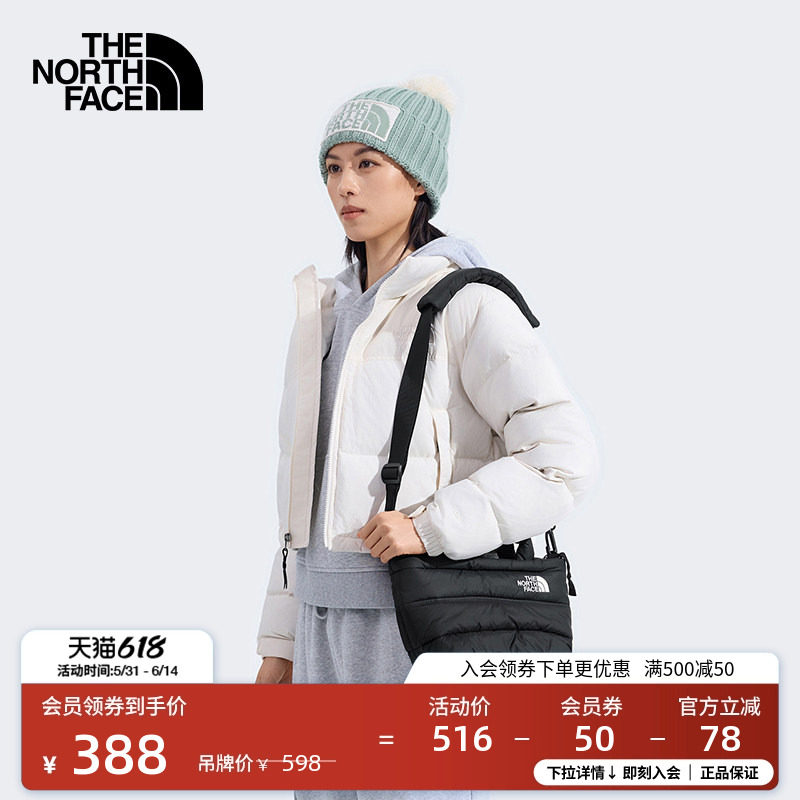 北面单肩背包男女同款背提两用轻巧户外新款TheNorthFace