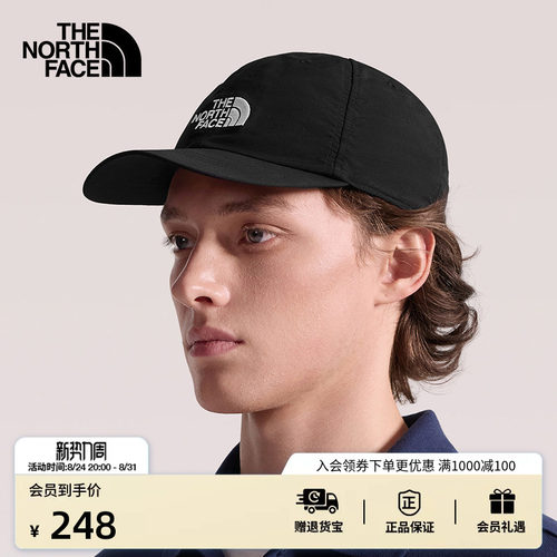 北面男女同款运动鸭舌帽