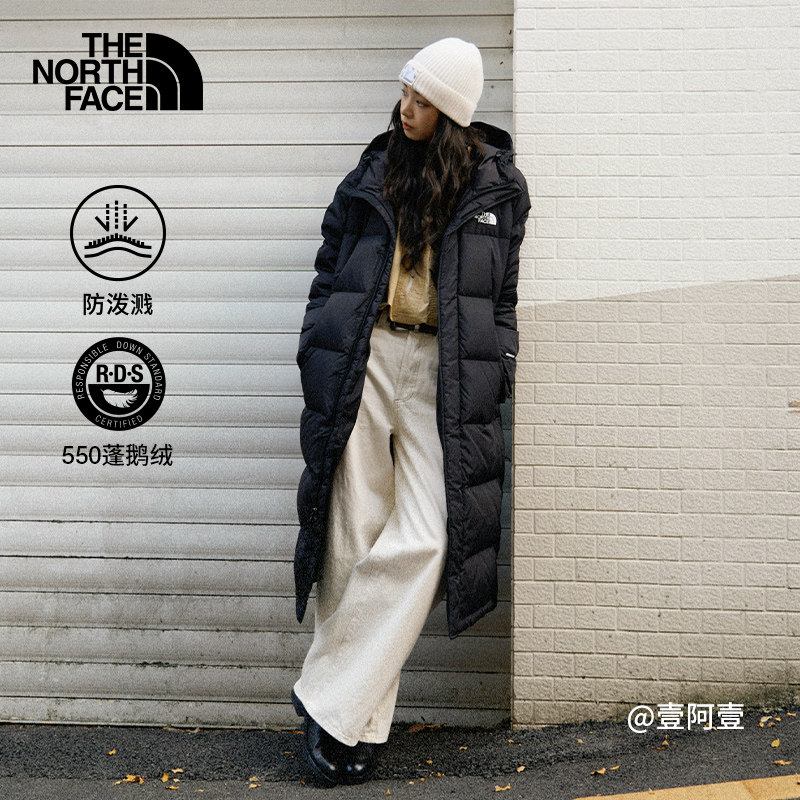 北面男女保暖鹅绒羽绒服