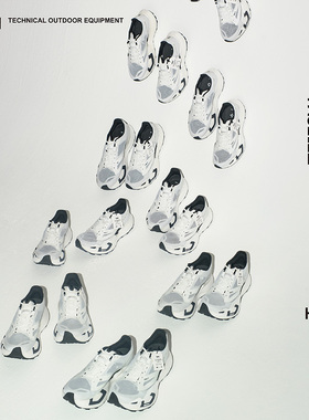 TheNorthFace X HYKE北面男女同款VECTIV抓地缓震越野跑鞋|8AFJ