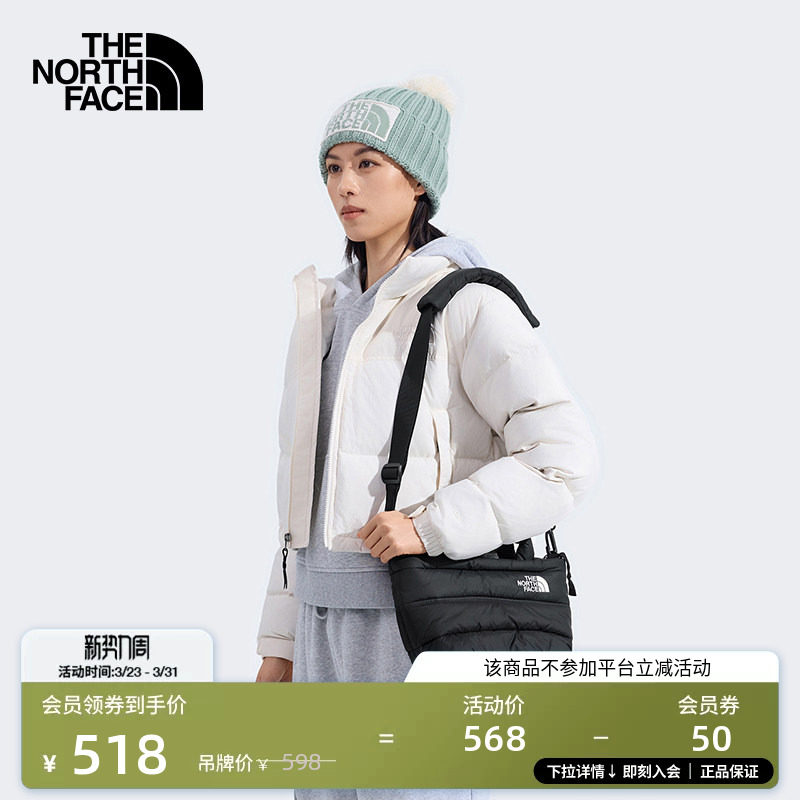 北面单肩背包男女同款背提两用轻巧户外新款TheNorthFace
