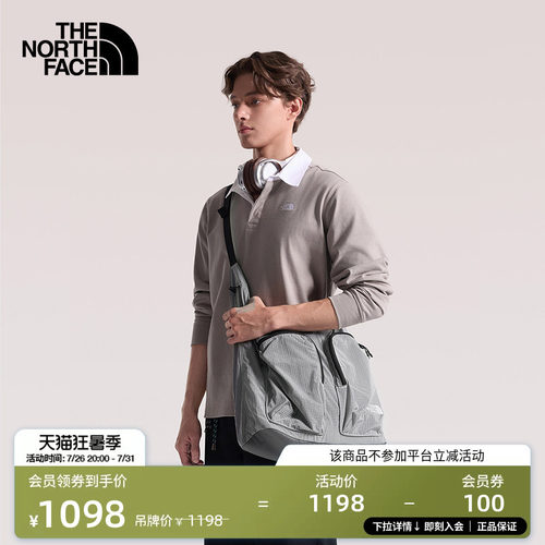 北面男女同款便携托特包