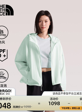 北面Samara皮肤衣女防晒户外多效衣防泼水新款TheNorthFace|8C52