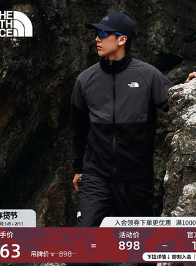 北面男Glacier立领抓绒外套保暖户外新款TheNorthFace|8FHY