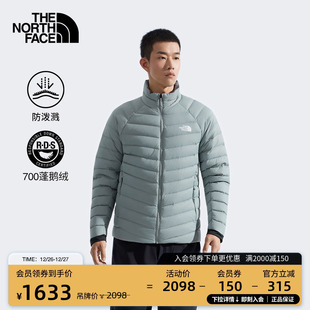 北面Thunder防泼水排骨羽绒服男轻盈保暖鹅绒TheNorthFace 8DX2