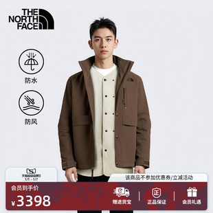 北面马年M66棉服二合一冲锋衣外套男防水新款 8DQU TheNorthFace