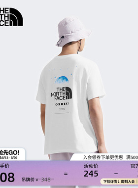 北面男女同款纯棉短袖T恤运动户外休闲透气新款TheNorthFace|8D83