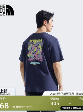 北面男女同款短袖T恤运动户外新款TheNorthFace|8F08