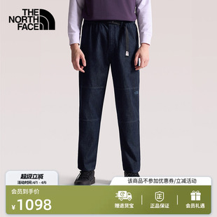 北面Denim牛仔裤 子男户外透气新款 TheNorthFace 8FZX 宽松休闲长裤