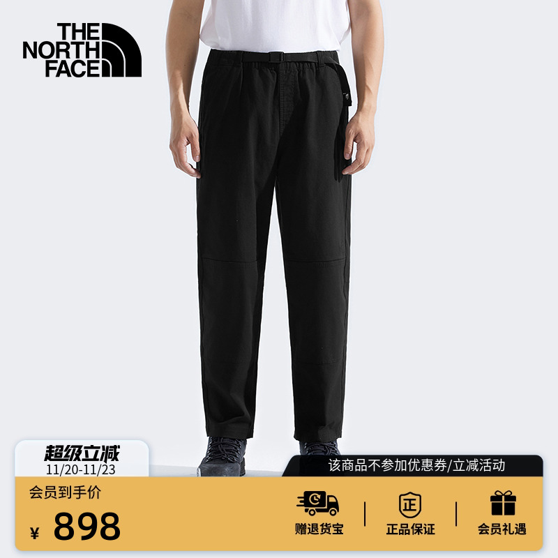 北面男户外舒适休闲裤