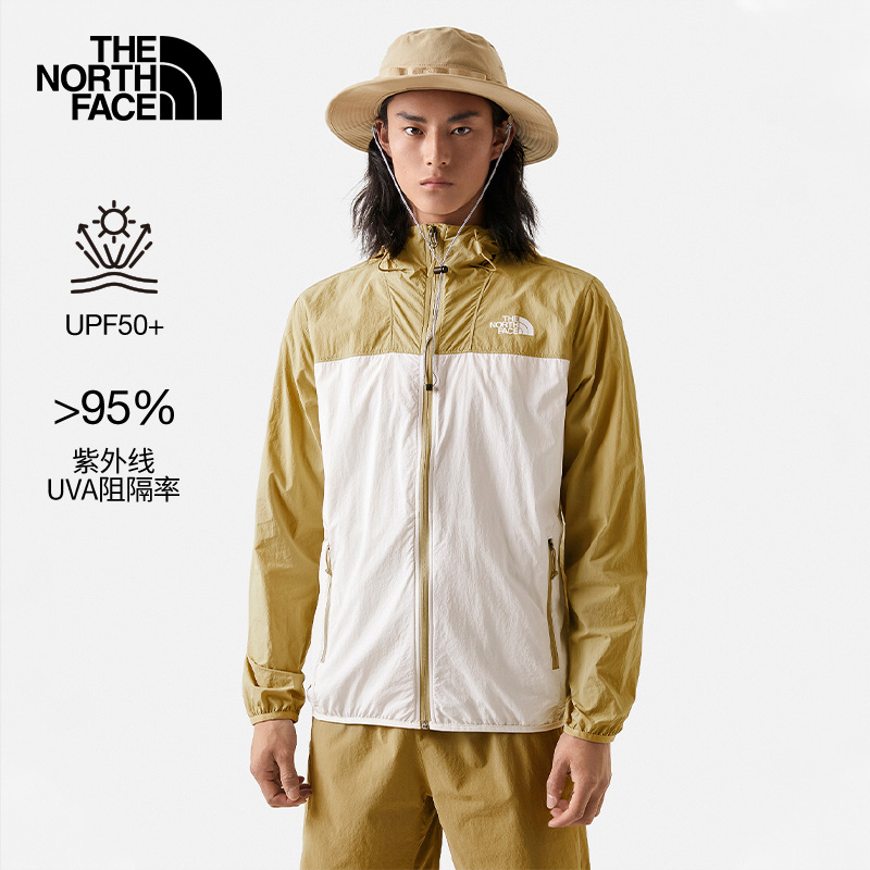 TheNorthFace北面防晒衣男户外UPF防晒轻薄透气凉感夏季新款|4U8X