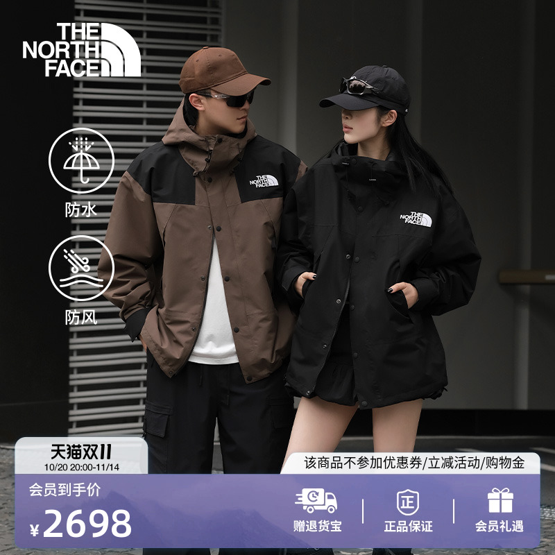 北面经典ICON防水冲锋衣男潮牌