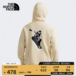 8ATG 北面情侣连帽针织卫衣男女户外舒适保暖冬TheNorthFace