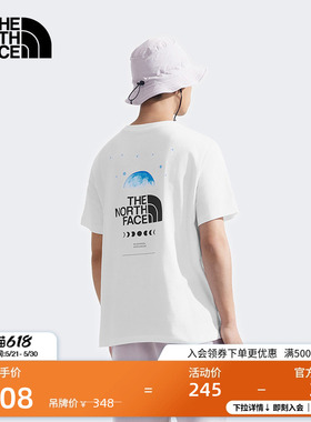 北面男女同款纯棉短袖T恤运动户外休闲透气新款TheNorthFace|8D83