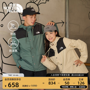 防泼水户外TheNorthFace 北面防风外套夹克情侣款 款 81NO 经典