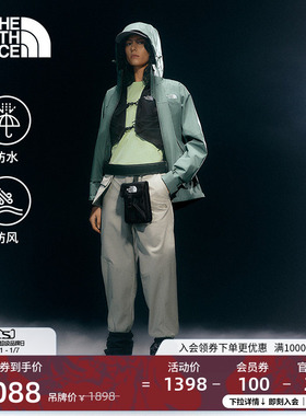 北面女Cascade硬壳冲锋衣外套户外防水新款TheNorthFace