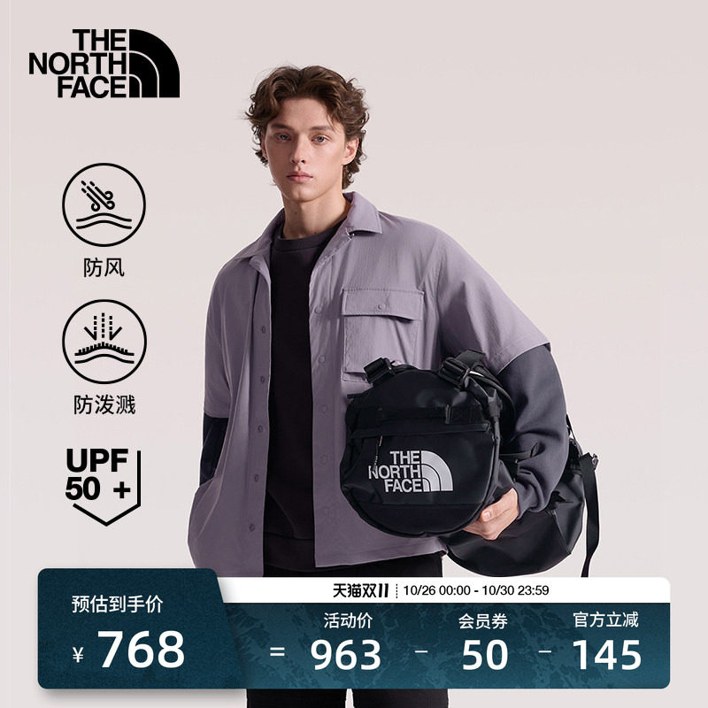 北面防晒皮肤衣外套男可拆卸户外多效衣新款TheNorthFace|8FZP