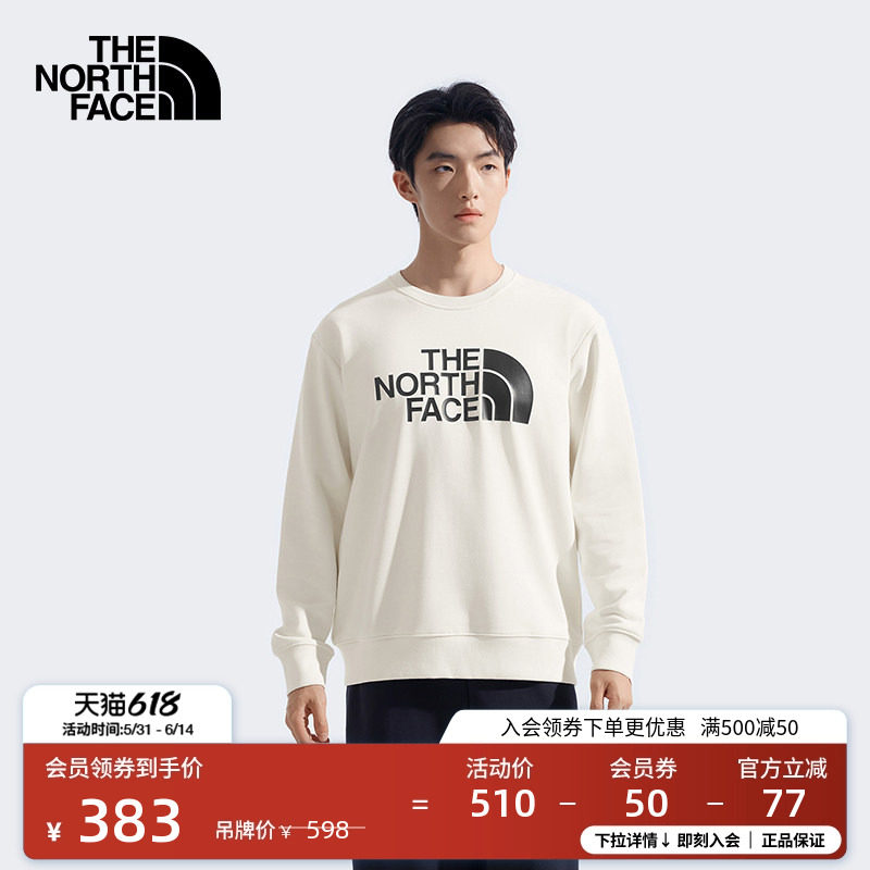 北面男针织上衣卫衣休闲宽松版型运动户外TheNorthFace|8AT7