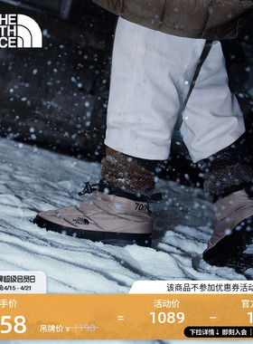 【李昀锐同款】北面Nuptse保暖鞋男女鹅绒防泼水TheNorthFace8DAA
