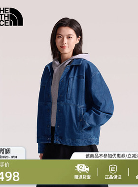 北面Denim牛仔外套女多口袋牛仔衣户外透气新款TheNorthFace|8FZS