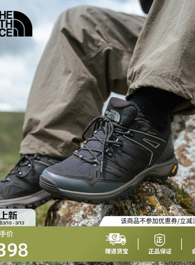 北面Hedgehog刺猬徒步鞋男GORETEX防水抓地户外TheNorthFace|8AA9