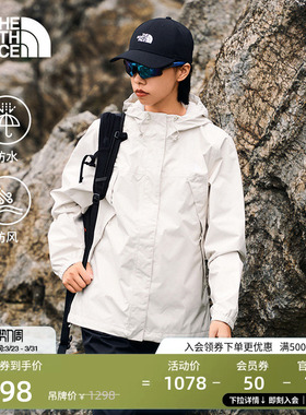 北面女Antora防水硬壳冲锋衣外套户外防风TheNorthFace|8DFA
