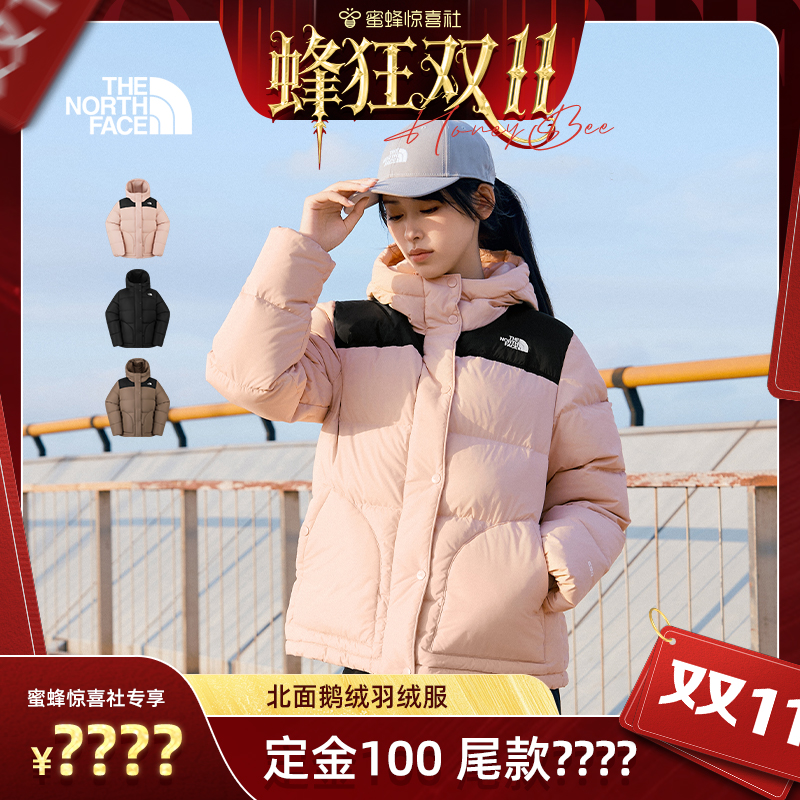 北面UE女鹅绒羽绒服保暖