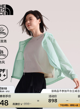 北面防晒衣女短款皮肤外套运动户外多效衣新款TheNorthFace|8C12