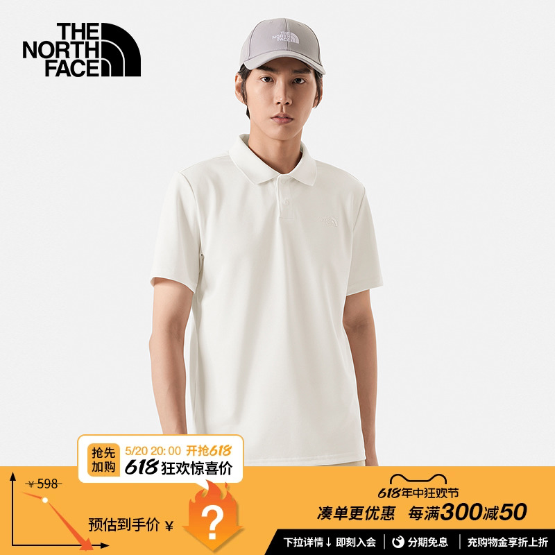 TheNorthFace北面短袖Polo男吸湿透气户外夏季新款|7WD2 户外/登山/野营/旅行用品 户外休闲衣 原图主图