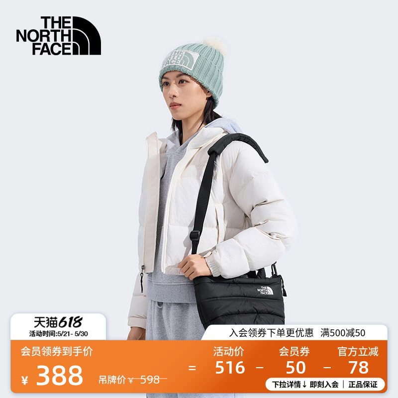 北面单肩背包男女同款背提两用轻巧户外新款TheNorthFace
