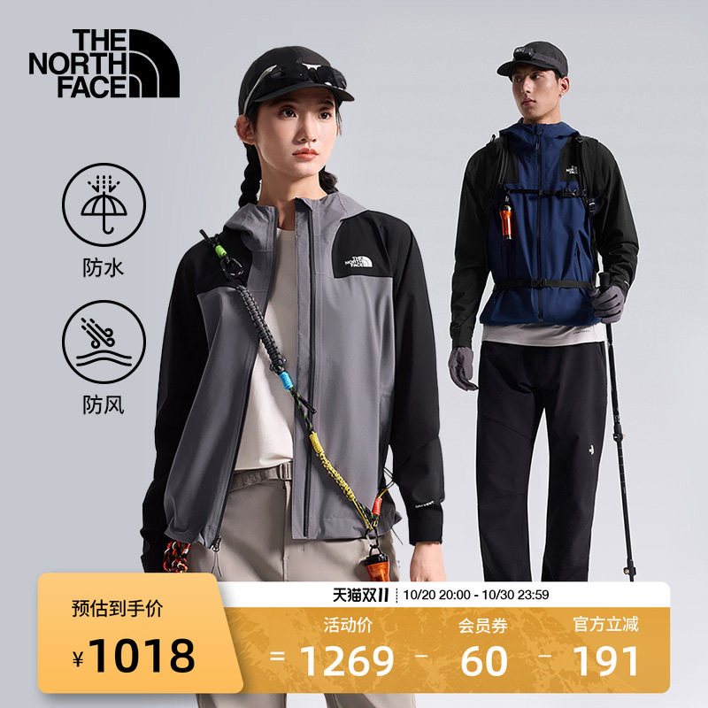 北面冲锋衣男女防水硬壳外套运动户外新款TheNorthFace 8M2G/8M2T