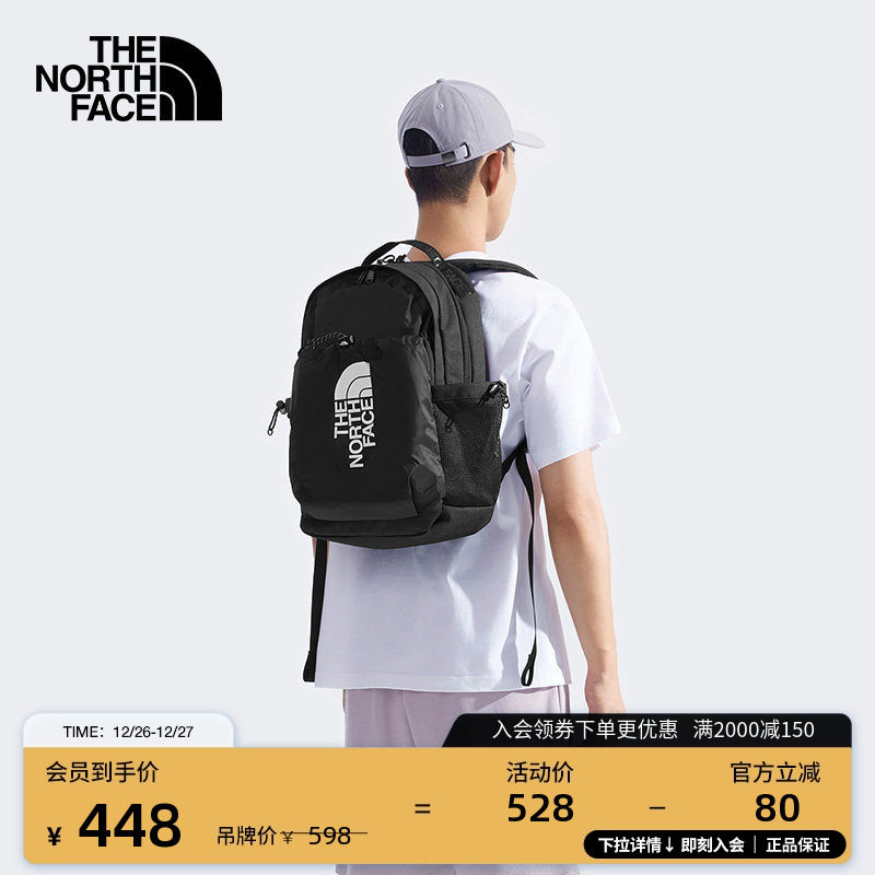 北面男女同款19L双肩背包舒适背负通勤旅行户外TheNorthF