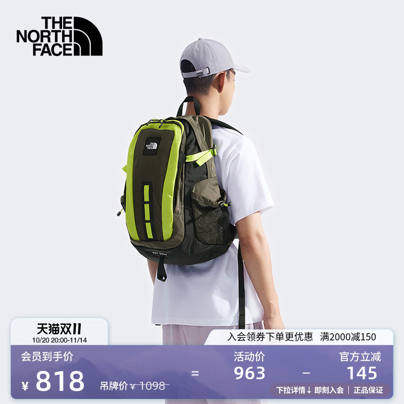 北面男女同款通勤旅行双肩背包