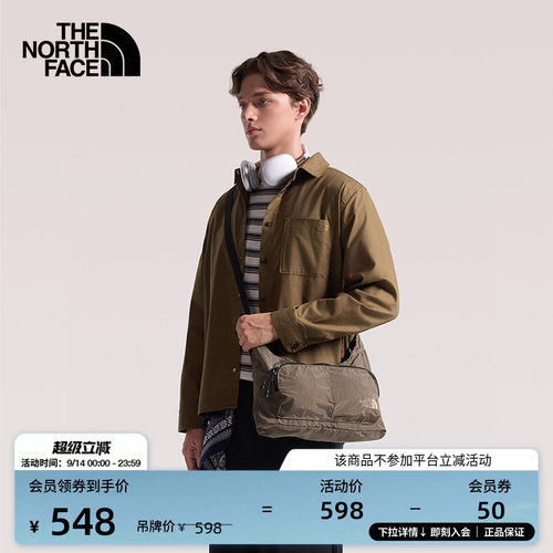 北面男女同款单肩包饺子包
