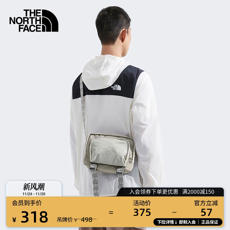 北面男女同款户外休闲单肩背包