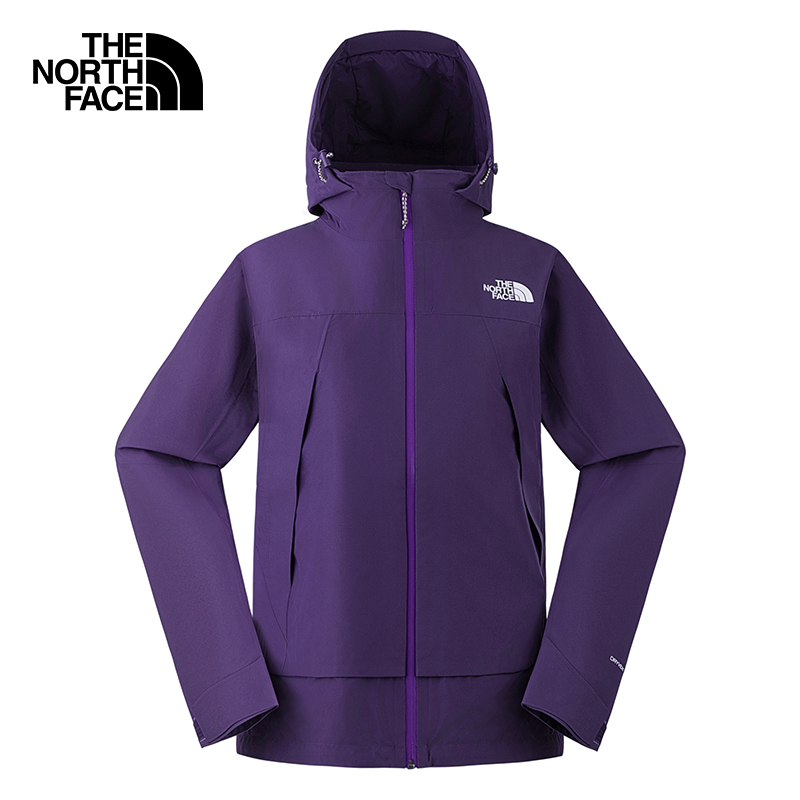 北面新年款女防水冲锋衣外套