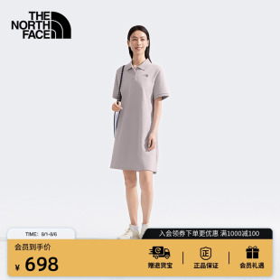 TheNorthFace 户外休闲透气新款 8BWU POLO裙时尚 北面女连衣裙短袖
